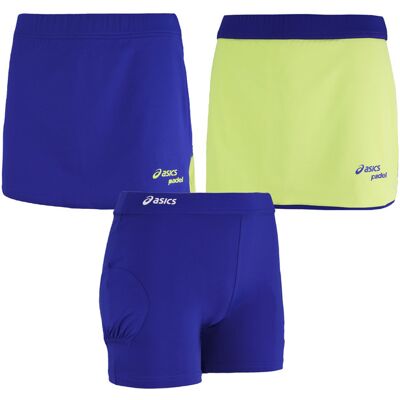 Asics Motion Dry Padel Damenblau Tennis Skort Blau XS Asics Motion Dry Padel Damenblau Tennis Skort Blau XS