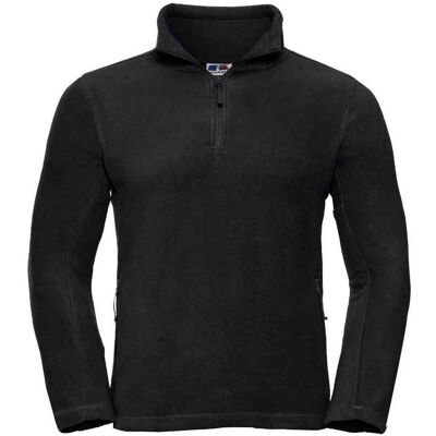 Russell Athletic Russell - Fleece-Oberteil Reißverschluss für Herren - Für Außen (Schwarz) Schwarz L Russell Athletic Russell - Fleece-Oberteil Reißverschluss für Herren - Für Außen (Schwarz) Schwarz L
