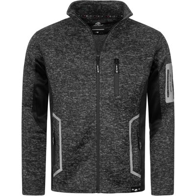 Rock Creek Fleecejacke Schwarz Schwarz S Rock Creek Fleecejacke Schwarz Schwarz S