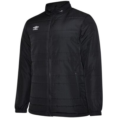 Umbro Herren Club Essential Bench Jacke (Schwarz) Schwarz 2XL Umbro Herren Club Essential Bench Jacke (Schwarz) Schwarz 2XL