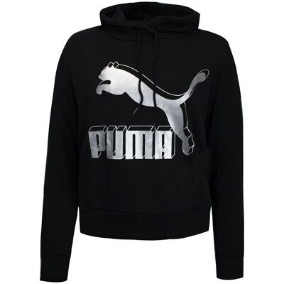 Puma Grafiklogo Langarm Pullover Black Womens Hoodie 595915 71 Schwarz S Puma Grafiklogo Langarm Pullover Black Womens Hoodie 595915 71 Schwarz S