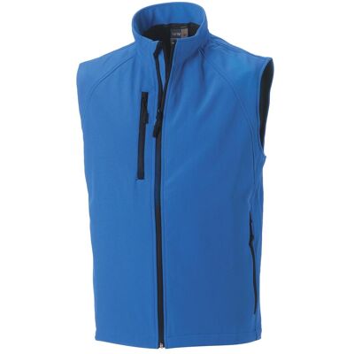 Russell Athletic Russell Herren Soft-Shell-Weste, 3-lagig (Himmelblau) Blau M Russell Athletic Russell Herren Soft-Shell-Weste, 3-lagig (Himmelblau) Blau M