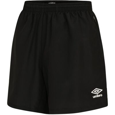 Umbro Damen XL Schwarze Club Essential Shorts - Shorts Umbro Damen XL Schwarze Club Essential Shorts - Shorts