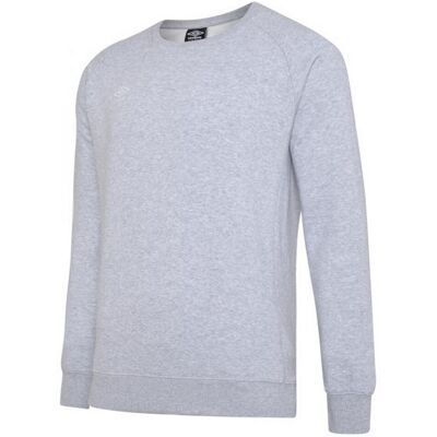 Umbro Herren Club Freizeit Sweatshirt (Grau meliert/Weiß) Hellgrau S Umbro Herren Club Freizeit Sweatshirt (Grau meliert/Weiß) Hellgrau S