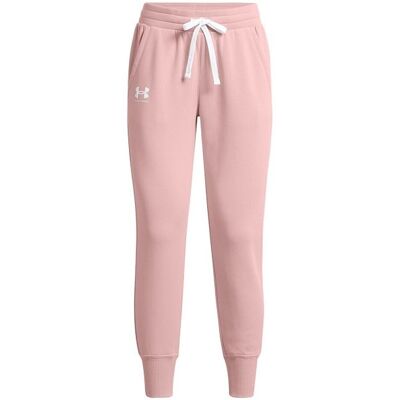 Under Armour Damen Rival Fleece Jogger - Pink - Größe 10 UK - Sporthose Under Armour Damen Rival Fleece Jogger - Pink - Größe 10 UK - Sporthose