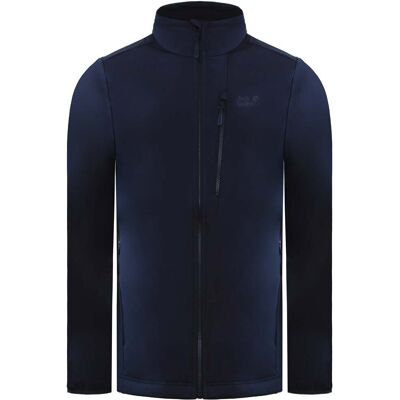 Jack Wolfskin Whirlwind Herren Navy Softshelljacke Marineblau M Jack Wolfskin Whirlwind Herren Navy Softshelljacke Marineblau M