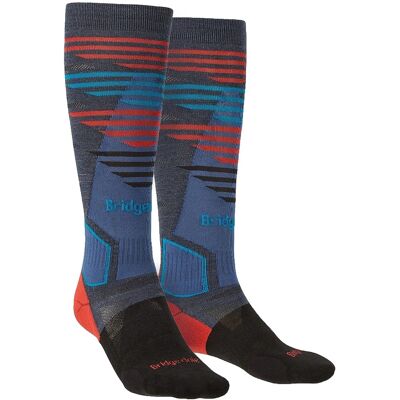 Bridgedale Herren Performance Leichte Skisocken Mehrfarben XL Bridgedale Herren Performance Leichte Skisocken Mehrfarben XL