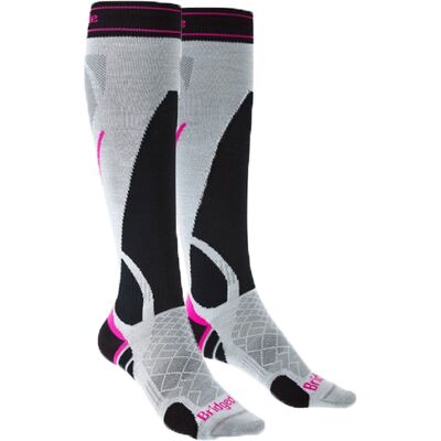 Bridgedale Damen Performance leichte Skisocken Blau-Multi S Bridgedale Damen Performance leichte Skisocken Blau-Multi S