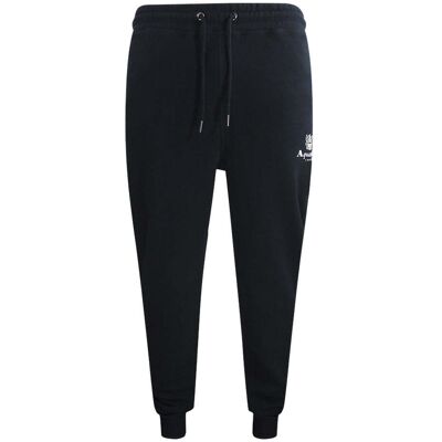 Aquascutum Active Basic Rib Track Pant Schwarze Jogginghose Schwarz M Aquascutum Active Basic Rib Track Pant Schwarze Jogginghose Schwarz M