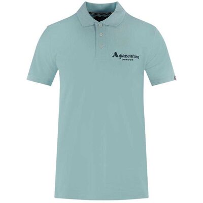 Aquascutum - "London Classic" Poloshirt für Herren/Damen Unisex (Hellblau) Blau S Aquascutum - "London Classic" Poloshirt für Herren/Damen Unisex (Hellblau) Blau S