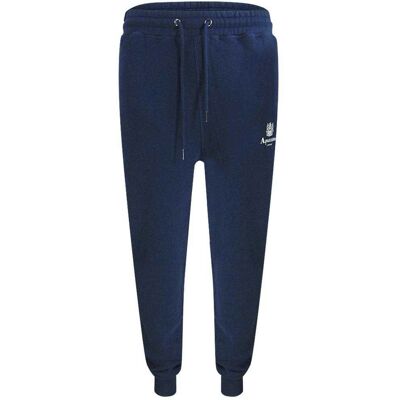 Aquascutum Herren Aktive Basic Ripp-Jogginghose (Blau) Blau M Aquascutum Herren Aktive Basic Ripp-Jogginghose (Blau) Blau M