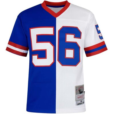 Mitchell & Ness NFL New York Giants 56 Taylor Split Legacy Trikot Blau Weiss S Mitchell & Ness NFL New York Giants 56 Taylor Split Legacy Trikot Blau Weiss S