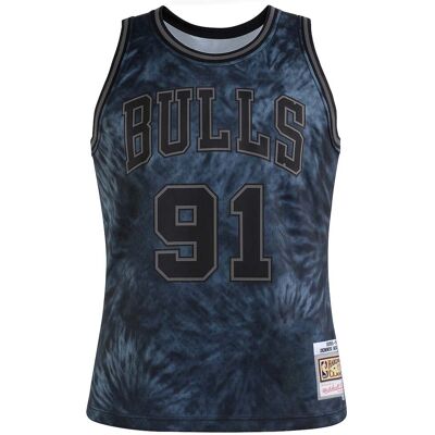 Mitchell & Ness NBA Chicago Bulls 91 Rodman Swingman Trikot Dunkelblau S Mitchell & Ness NBA Chicago Bulls 91 Rodman Swingman Trikot Dunkelblau S