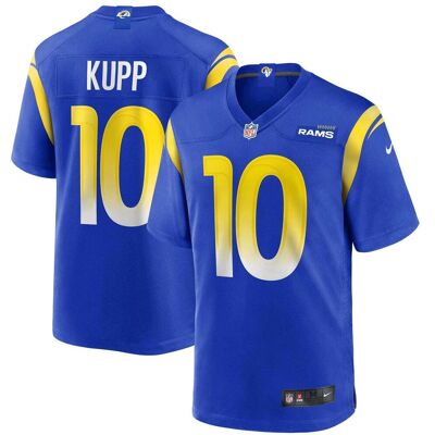 Nike NFL Los Angeles Rams Trikot 10 Kupp, Home Game - Blau Blau L Nike NFL Los Angeles Rams Trikot 10 Kupp, Home Game - Blau Blau L