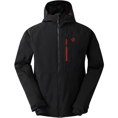 Dare 2B - "Eagle III" Skijacke für Herren (Schwarz/Leuchtend Rot) Schwarz 2XL Dare 2B - "Eagle III" Skijacke für Herren (Schwarz/Leuchtend Rot) Schwarz 2XL