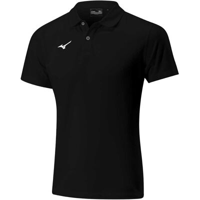 Mizuno - "Shizuoka Free Time" Poloshirt für Herren (Schwarz) Schwarz XL Mizuno - "Shizuoka Free Time" Poloshirt für Herren (Schwarz) Schwarz XL