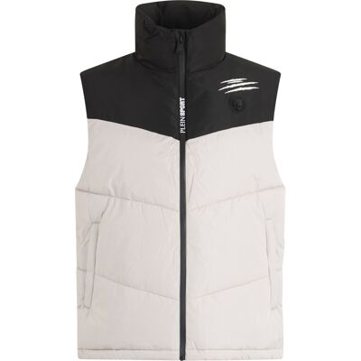 Plein Sport Kurze Weste Beige XL Plein Sport Kurze Weste Beige XL