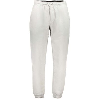 Calvin Klein Grigio Baumwoll-Herren-Sweatpant Grau 2XL Calvin Klein Grigio Baumwoll-Herren-Sweatpant Grau 2XL