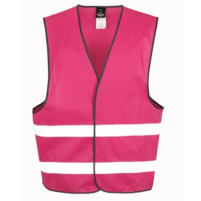 SAFE-GUARD by Result - "Core Enhanced" Hi-Vis Weste für Herren/Damen Unisex (Himbeere) Rosa XS SAFE-GUARD by Result - "Core Enhanced" Hi-Vis Weste für Herren/Damen Unisex (Himbeere) Rosa XS