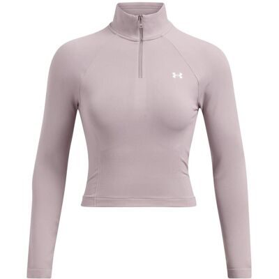 Under Armour - Trainingsjacke für Damen, kurz geschnitten (Grau) Grau EU 40 / UK 12 Under Armour - Trainingsjacke für Damen, kurz geschnitten (Grau) Grau EU 40 / UK 12