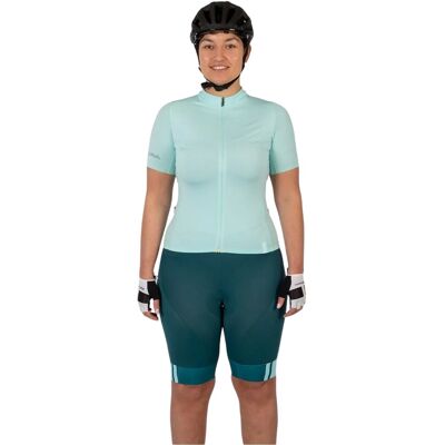 Endura - Trikot für Damen, Durchgehender Reißverschluss, Raglanärmel (Gletscher-Blau) Hellblau EU 42 / UK 14 Endura - Trikot für Damen, Durchgehender Reißverschluss, Raglanärmel (Gletscher-Blau) Hellblau EU 42 / UK 14