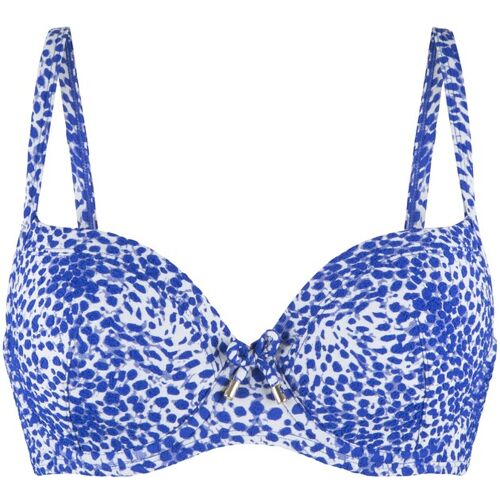 Lingadore Bikini top Blau Weiss 44DD