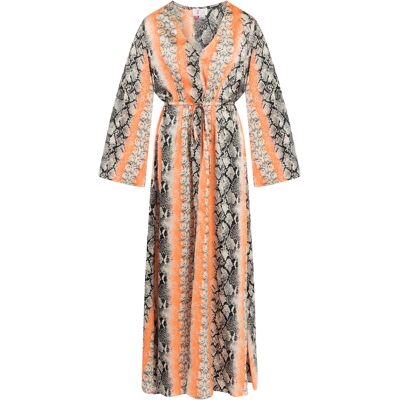 IZIA Beach Caftan gaya Orange XS IZIA Beach Caftan gaya Orange XS