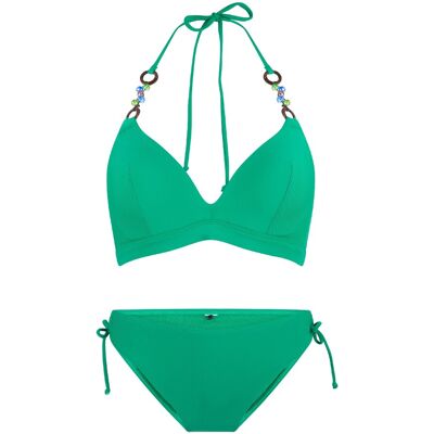 Lingadore Triangle padded bikiniset Grün EU 80C / UK 36C Lingadore Triangle padded bikiniset Grün EU 80C / UK 36C