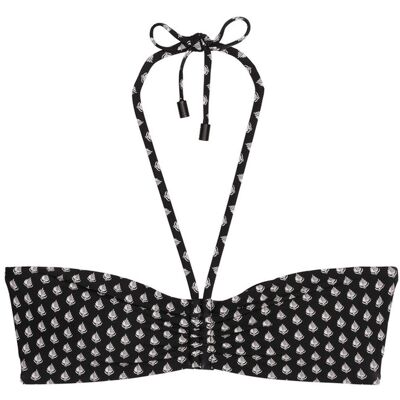 Marc O Polo Marc O'Polo Damen Triangel-Bikini-Top Palm Border GeoTriangle Top, Dreiecks‑Bikini‑Top, Triangel Bikini Schwarz XS Marc O Polo Marc O'Polo Damen Triangel-Bikini-Top Palm Border GeoTriangle Top, Dreiecks‑Bikini‑Top, Triangel Bikini Schwarz XS