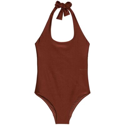 Marc O Polo Marc O'Polo Damen Badeanzug Breezy LeafSchwimmanzug, Einteiler, Bademode Dunkelbraun XS Marc O Polo Marc O'Polo Damen Badeanzug Breezy LeafSchwimmanzug, Einteiler, Bademode Dunkelbraun XS