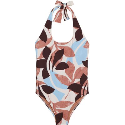 Marc O Polo Marc O'Polo Damen Badeanzug Breezy LeafSchwimmanzug, Einteiler, Bademode Mehrfarbig XL Marc O Polo Marc O'Polo Damen Badeanzug Breezy LeafSchwimmanzug, Einteiler, Bademode Mehrfarbig XL
