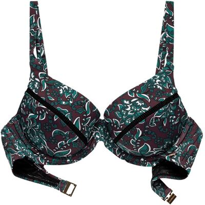 Panos Emporio - Bikini Oberteil für Damen (Violett) Lila EU 36 / UK 8 Panos Emporio - Bikini Oberteil für Damen (Violett) Lila EU 36 / UK 8