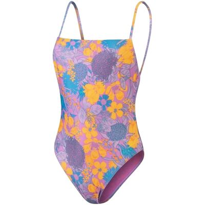 Speedo - Badeanzug für Damen (Violett/Gelb) Lila EU 34 / UK 6 Speedo - Badeanzug für Damen (Violett/Gelb) Lila EU 34 / UK 6