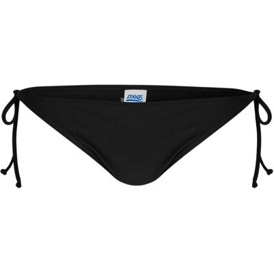 Zoggs - Bikinihöschen für Damen, Seitlich gebunden (Schwarz) Schwarz EU 44 / UK 16 Zoggs - Bikinihöschen für Damen, Seitlich gebunden (Schwarz) Schwarz EU 44 / UK 16