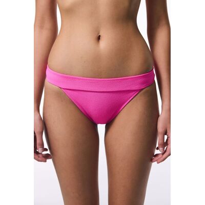 Penti Niedrig geschnittenes, geripptes Bikini-Höschen - Fuchsia Fuchsia XS Penti Niedrig geschnittenes, geripptes Bikini-Höschen - Fuchsia Fuchsia XS