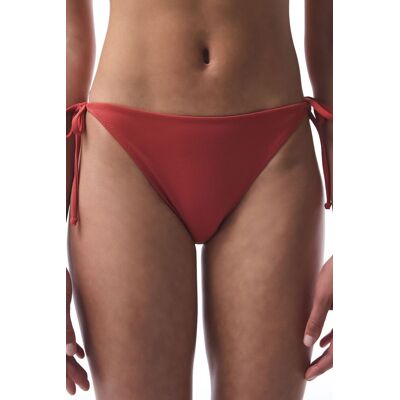 Penti Tie-Side Bikinihose mit niedrigem Bund - Dunkelrot Dunkelrot S Penti Tie-Side Bikinihose mit niedrigem Bund - Dunkelrot Dunkelrot S