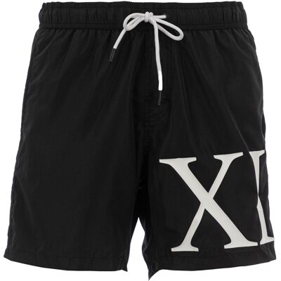 Bikkembergs Homme Maillots de bain XI Noir Schwarz L Bikkembergs Homme Maillots de bain XI Noir Schwarz L