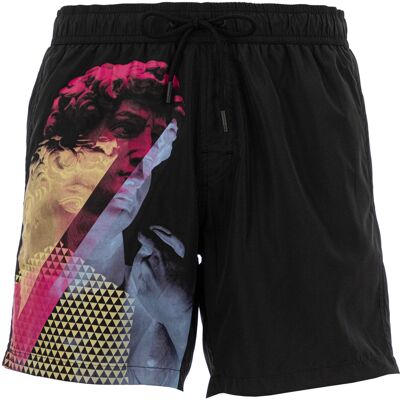 Bikkembergs Homme Maillots de bain Head Noir Schwarz L Bikkembergs Homme Maillots de bain Head Noir Schwarz L