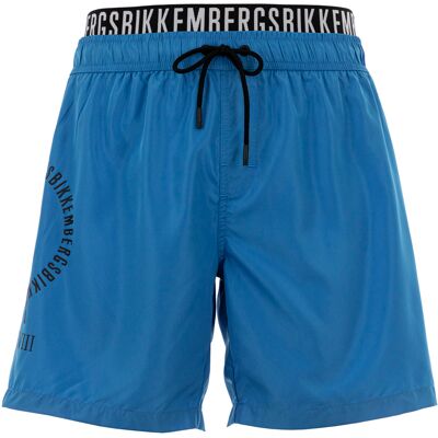 Bikkembergs Homme Maillots de bain Neoclassical Pupino Bleu clair Blau Weiss L Bikkembergs Homme Maillots de bain Neoclassical Pupino Bleu clair Blau Weiss L