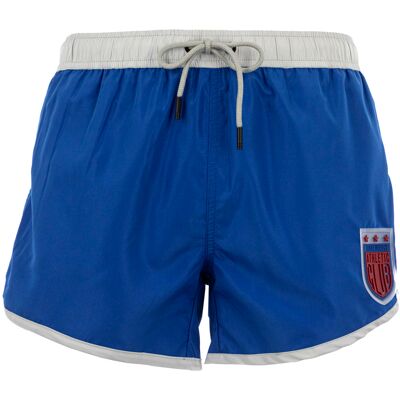 Bikkembergs Homme Maillots de bain Patch Bleu Blau L Bikkembergs Homme Maillots de bain Patch Bleu Blau L