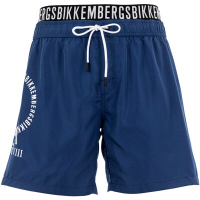 Bikkembergs Homme Maillots de bain Neoclassical Pupino Navy Marine L Bikkembergs Homme Maillots de bain Neoclassical Pupino Navy Marine L
