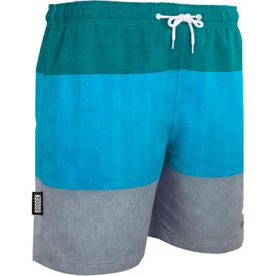 GUGGEN Mountain Herren Badehose mit Muster Streifen Grün Grün 2XL GUGGEN Mountain Herren Badehose mit Muster Streifen Grün Grün 2XL