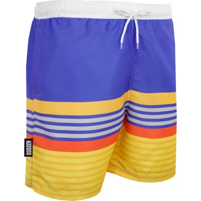 GUGGEN MOUNTAIN YSB596 Gelbe Badehose - Bade Shorts GUGGEN MOUNTAIN YSB596 Gelbe Badehose - Bade Shorts