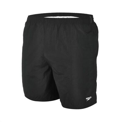 Speedo - "Essential" Badeshorts für Herren (Schwarz) Schwarz XL Speedo - "Essential" Badeshorts für Herren (Schwarz) Schwarz XL