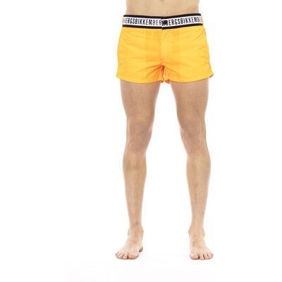 Bikkembergs Badehose mit markiertem Bund Orange XL Bikkembergs Badehose mit markiertem Bund Orange XL
