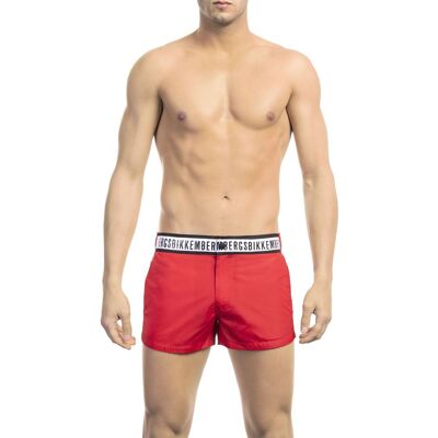 Bikkembergs Badeshorts Schnelltrocknend Rot L Bikkembergs Badeshorts Schnelltrocknend Rot L