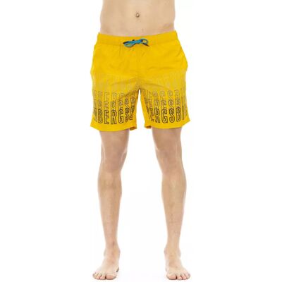 Bikkembergs Badehosen Allover-Print Gold L Bikkembergs Badehosen Allover-Print Gold L