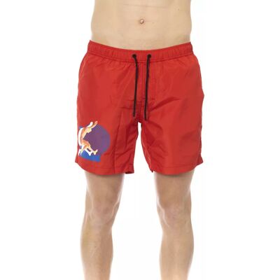 Bikkembergs Rote Badeshorts - Badeanzug Bikkembergs Rote Badeshorts - Badeanzug