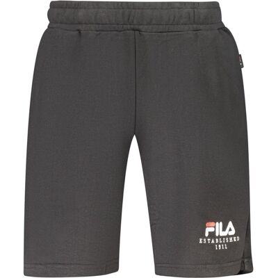 Fila Schwarze Baumwoll Herrenhose Schwarz L Fila Schwarze Baumwoll Herrenhose Schwarz L