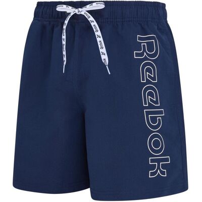 Reebok - "Abbott" Badeshorts für Herren (Vektor Marine) Marineblau L Reebok - "Abbott" Badeshorts für Herren (Vektor Marine) Marineblau L